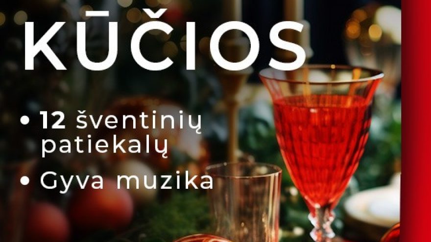 Kūčių vakarienė su gyvos muzikos programa | Gradiali Anykščiai