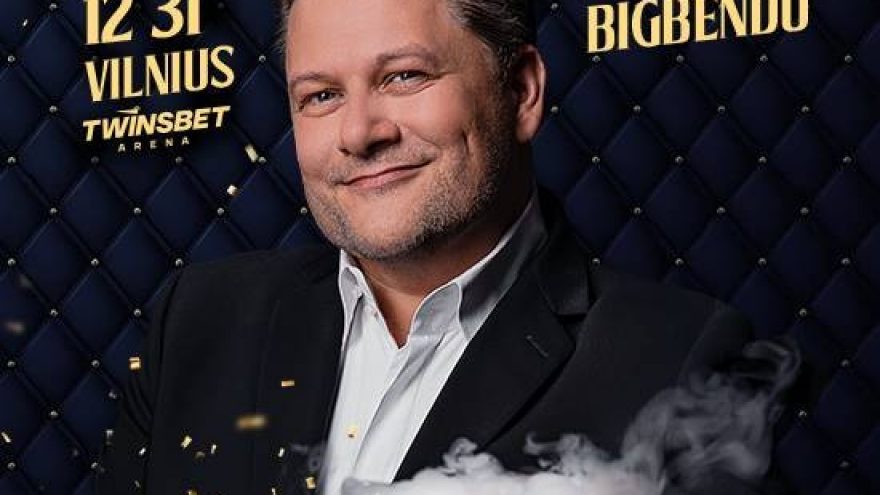 MERŪNAS ir Kauno bigbendas &#8221;Pakelkime taurę linksmybių&#8221; / VILNIUS