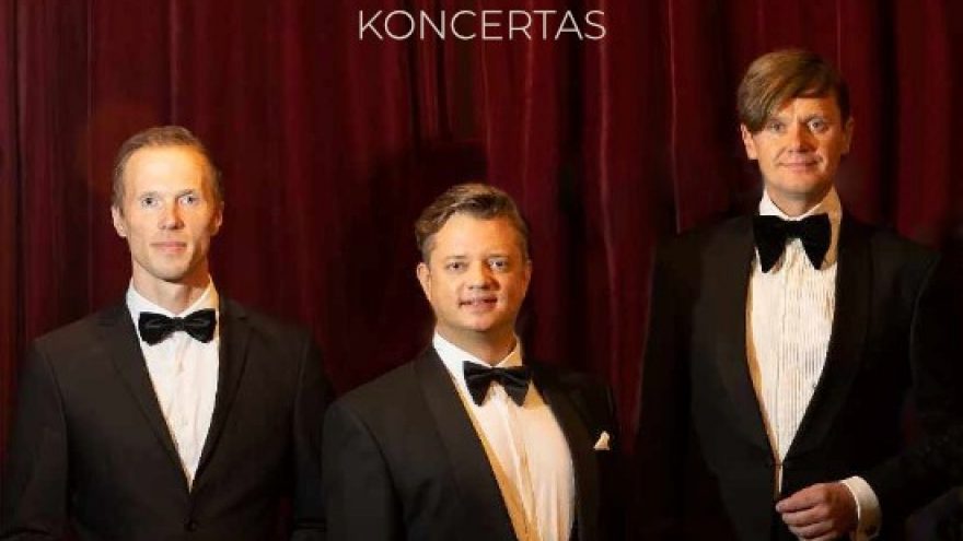 Kalėdinis Latvijos tenorų koncertas &#8221;O SOLE MIO&#8221;