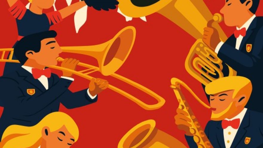 Vilkaviškio jaunimo pučiamųjų orkestras švenčia 15 metų!