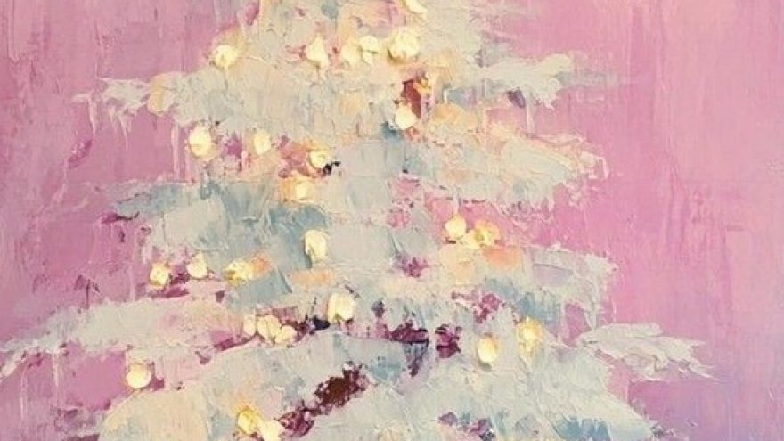 Tapybos vakaras: Kalėdų eglutė