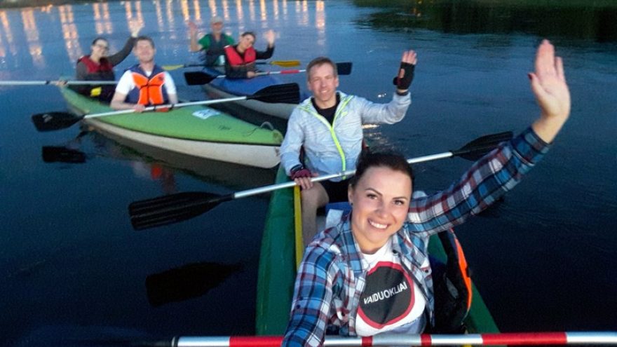 Plaukimas baidarėmis