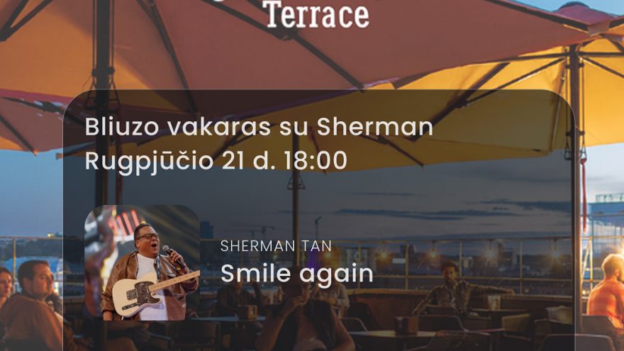 Bliuzo vakaras su Sherman