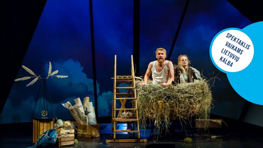 David Almond „Mano tėtis &#8211; skrajūnas“, rež. Agnė Sunklodaitė