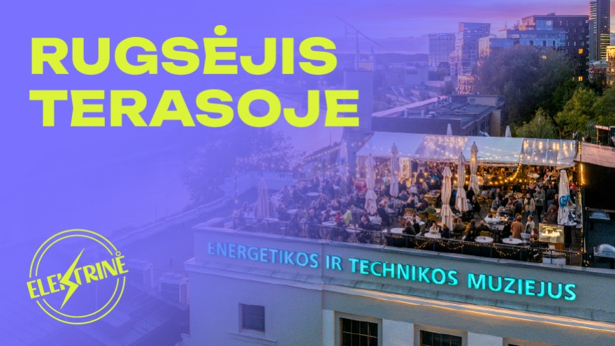 ELEKTRINĖ TERASA | RUGSĖJO MĖNESIO PROGRAMA