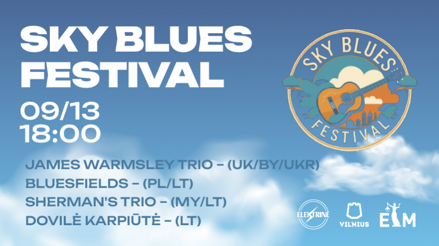 ELEKTRINĖ terasa GYVAI | SKY BLUES FESTIVAL