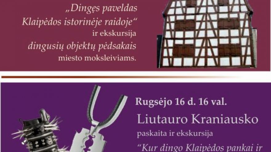 Dingęs paveldas Klaipėdoje