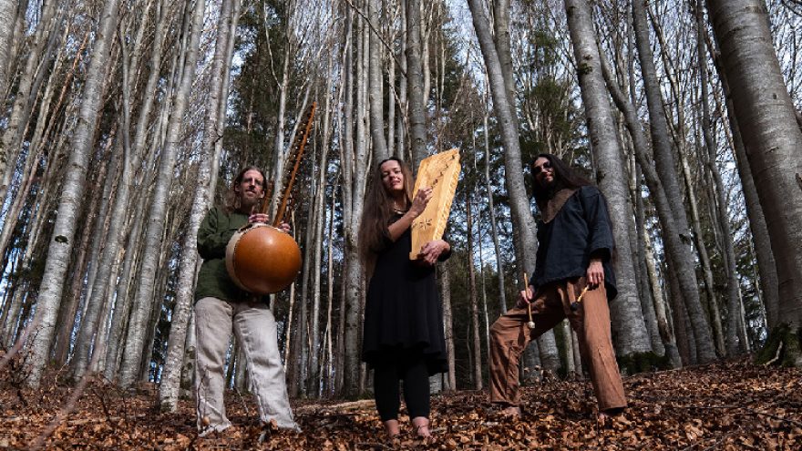 Grupės „Deux minutes infinies“ koncertas Sapiegų parke