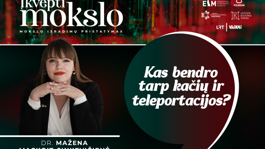Kas bendra tarp kačių ir teleportacijos?