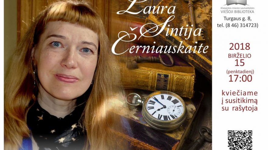 Susitikimas bibliotekoje su rašytoja Laura Sintija Černiauskaite