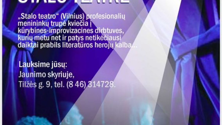 Literatūra stalo teatre