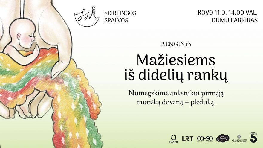 Mažiesiems iš didelių rankų. Numegzkime ankstukams pledukus