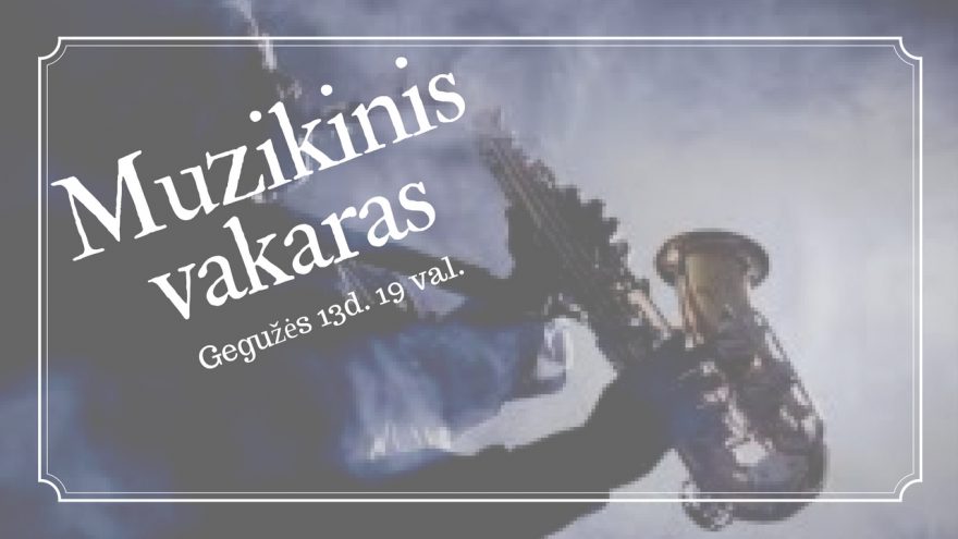Muzikinis vakaras Gradiali Palangoje