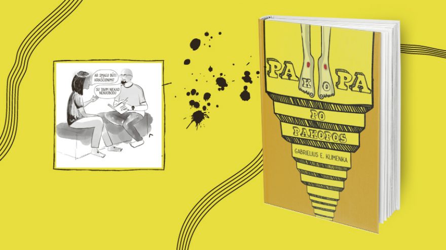 Interaktyvus Gabrielius E. Klimenka knygos „Pakopa po pakopos“ pristatymas