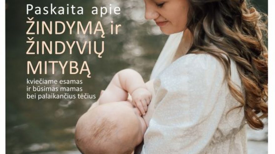 Paskaita „Žindymas ir sveika žindyvių mityba“