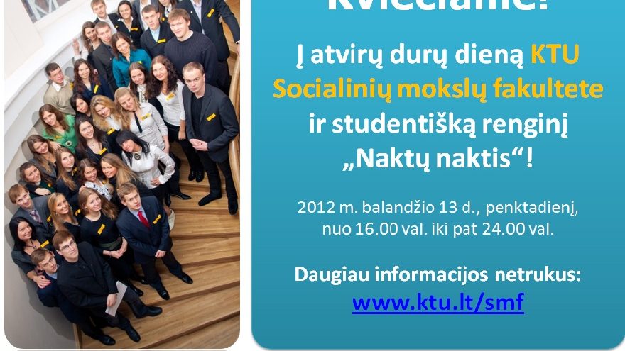 Atvirų durų diena ir “Naktų naktis”