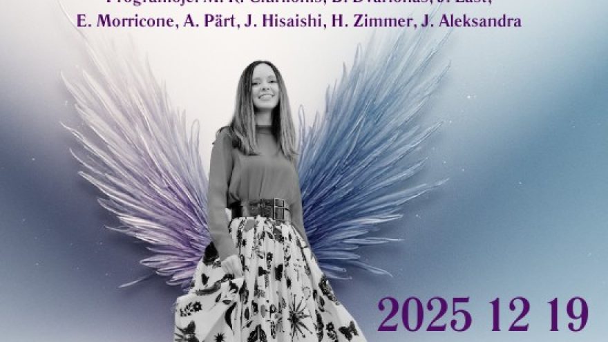 Julia Aleksandra &#8211; fortepijoninės muzikos rečitalis &#8221;Pasaulis Tavo sparnais&#8221;
