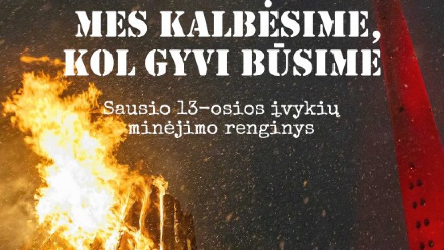 Mes kalbėsime kol gyvi būsime | AIDAS 2026