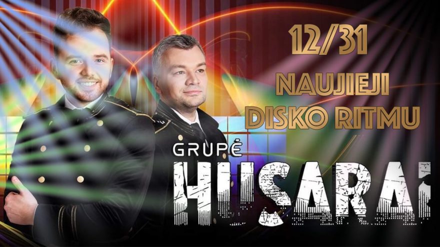 Naujametinis DISCO vakarėlis