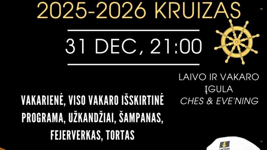 Naujametinis Kruizas 2025-2026 Viloje &#8221;Meilės Laivas&#8221; &#8211; koncertinė programa