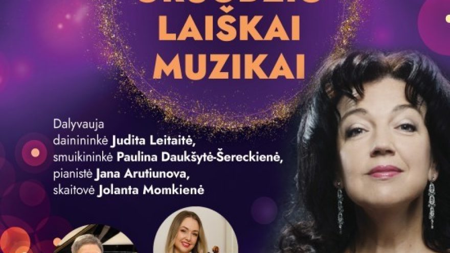 Koncertas &#8221;Gruodžio laiškai muzikai&#8221;