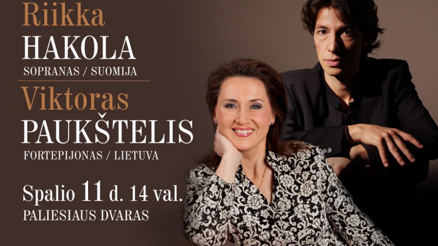 Viktoras Paukštelis ir Riikka Hakola!