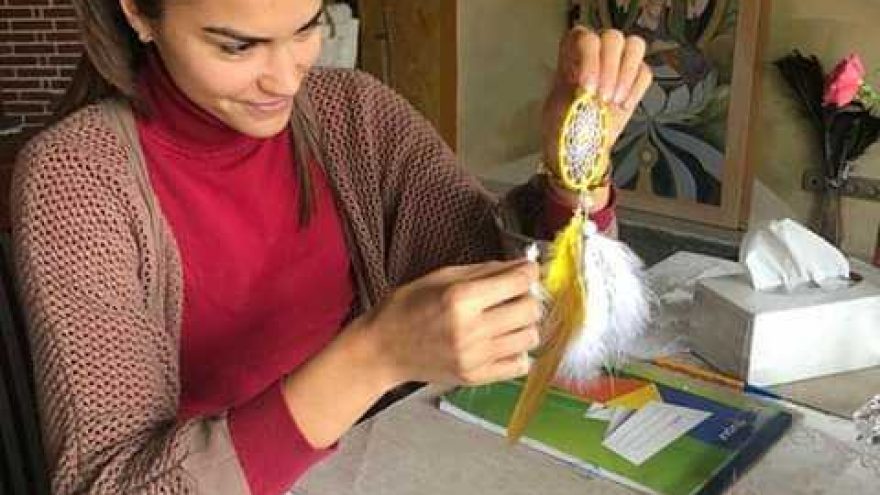 Sapnų gaudyklių dirbtuvės