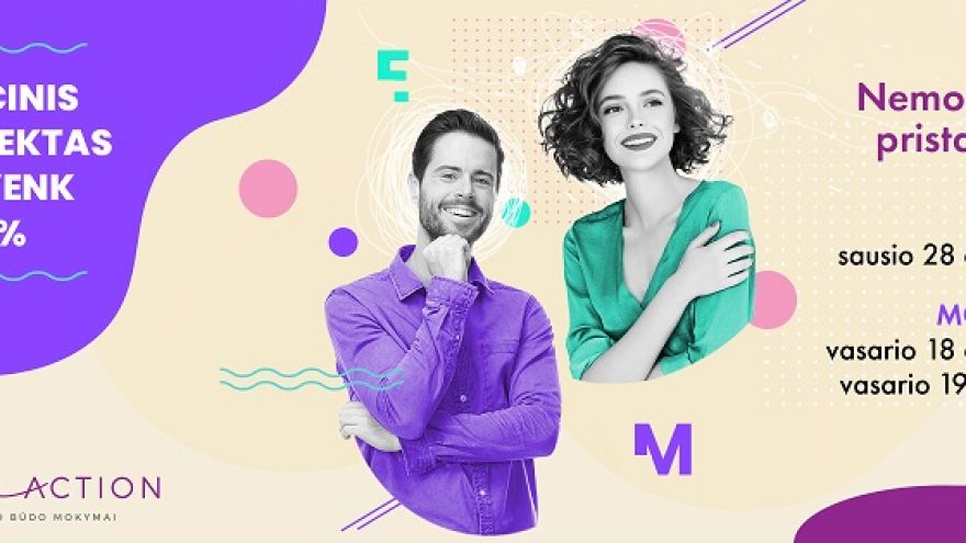 NEMOKAMAS PRISTATYMAS „Emocinis intelektas: gyvenk 100%“