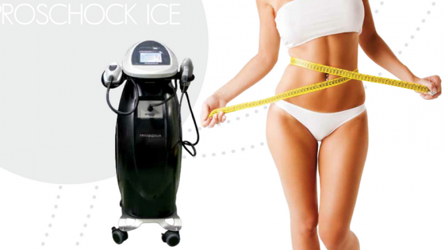 Šlaunų ir sėdmenų korekcija su PROSHOCK ICE