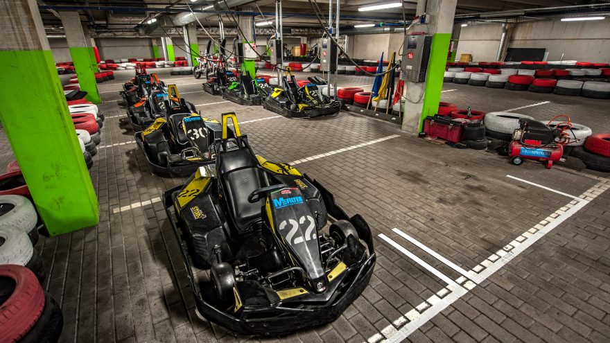 Pasivažinėjimas elektriniu kartingu  EPOWER ARENA Vilniuje