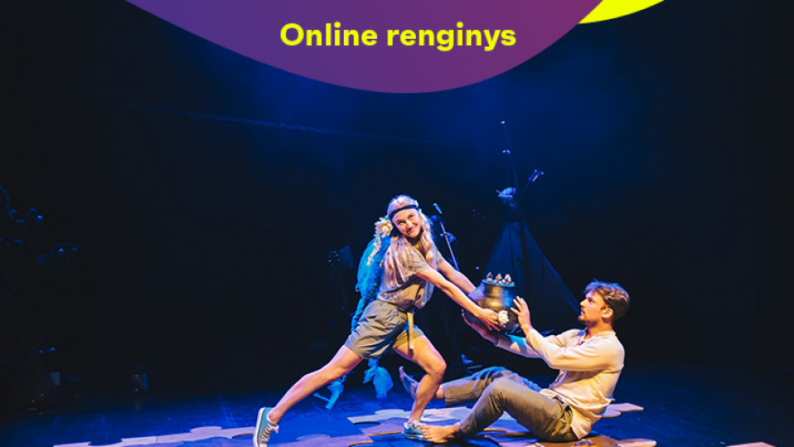 Online: Kauno miesto kamerinis teatras | Vėjų teatras MILŽINAS MAŽYLIS (rež. E. Kižaitė) |