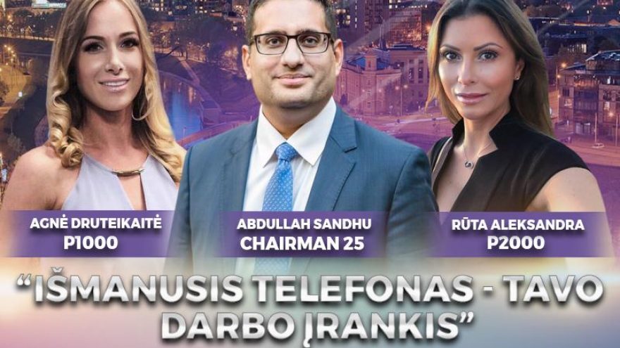 Išmanusis telefonas – tavo darbo įrankis.