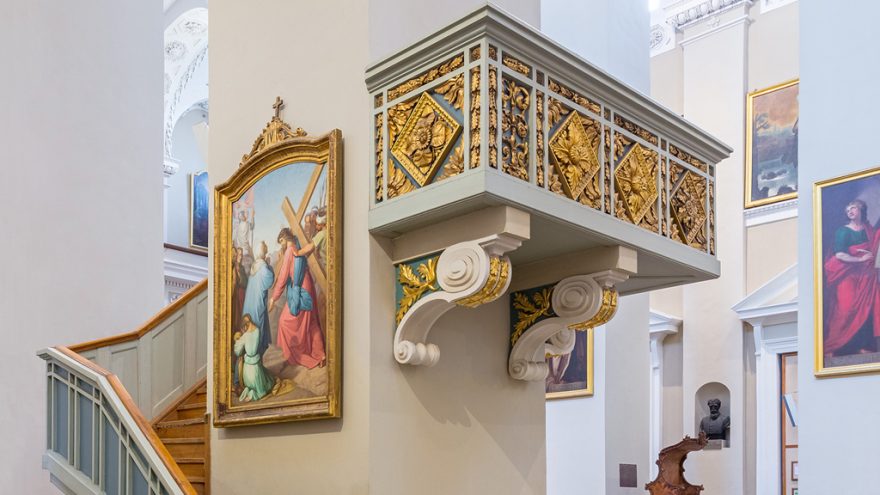 Virtuali paskaita „Nuo Nojaus iki Teofiliaus: šventųjų, palaimintųjų ir Biblijos veikėjų atvaizdai Vilniaus katedroje“