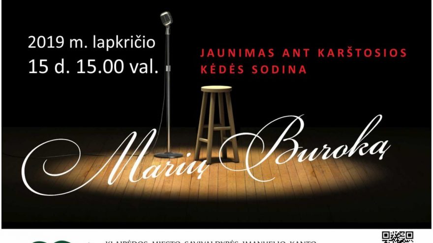 Jaunimas ant karštosios kėdės sodina Marių Buroką