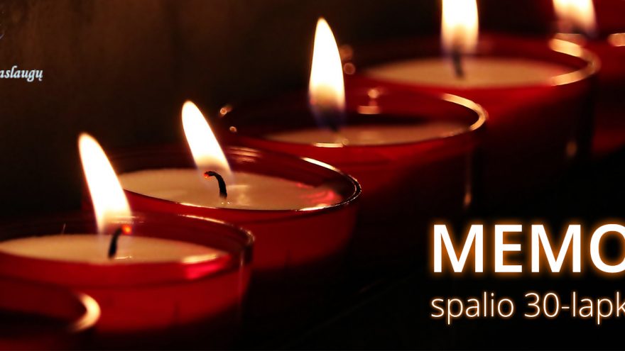 SOCIALINĖ AKCIJA – „MEMORIA”