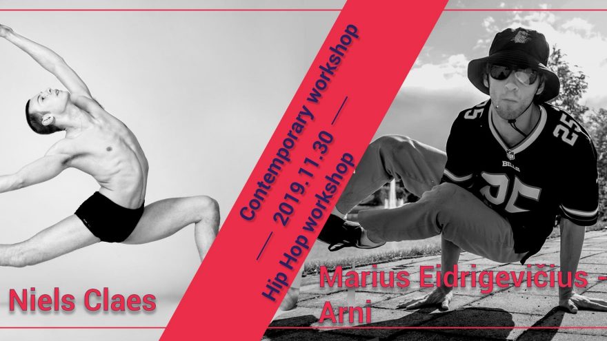 Šiuolaikinio ir gatvės šokio seminarai “Motus” šokių mokykloje