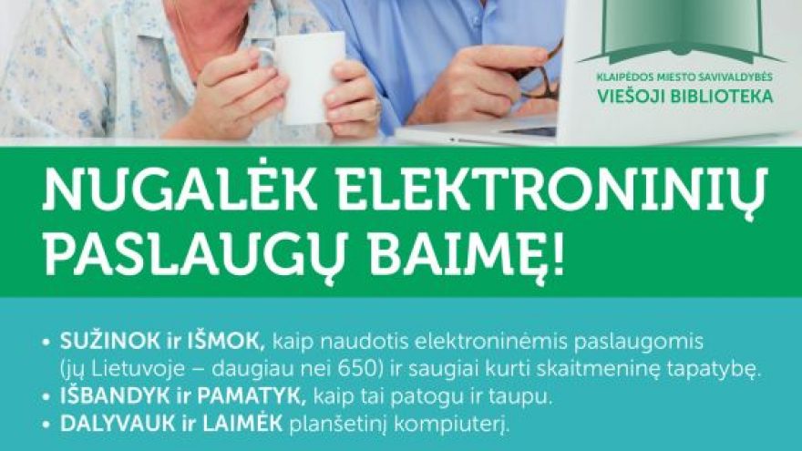 Socialinė akcija „Nugalėk elektroninių paslaugų baimę“