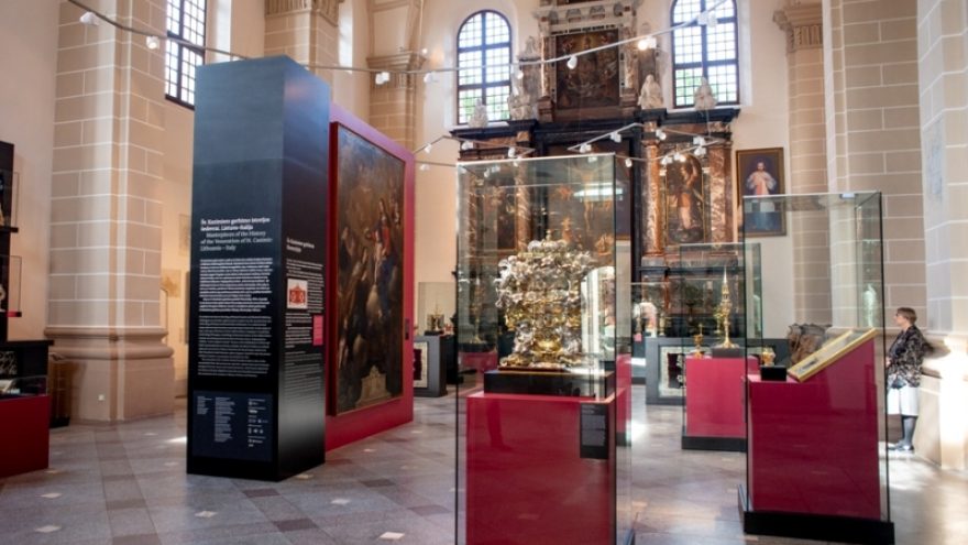 Paveikslo „Šv. Kazimieras“ dovanojimas