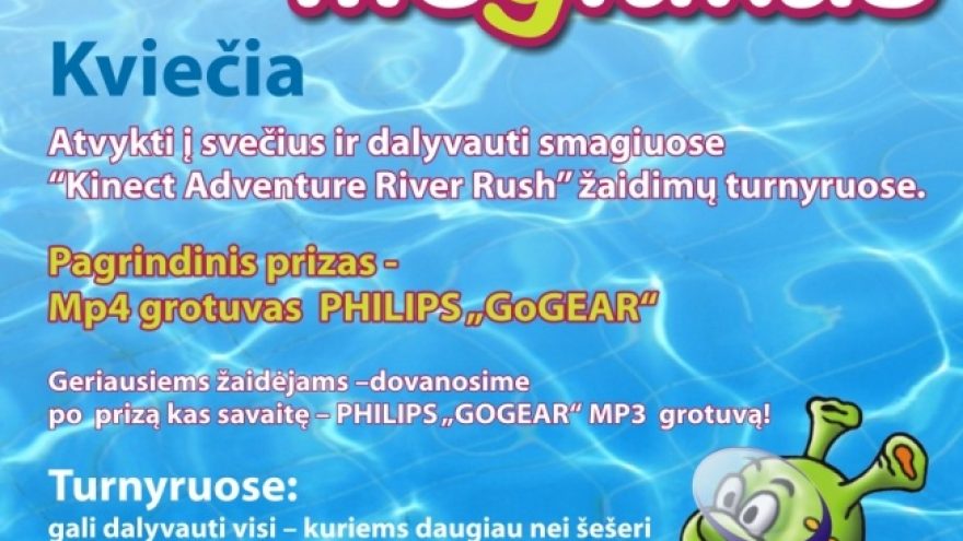 PHILIPS žaidimų turnyrai Megiuke jau nuo spalio 8 dienos!