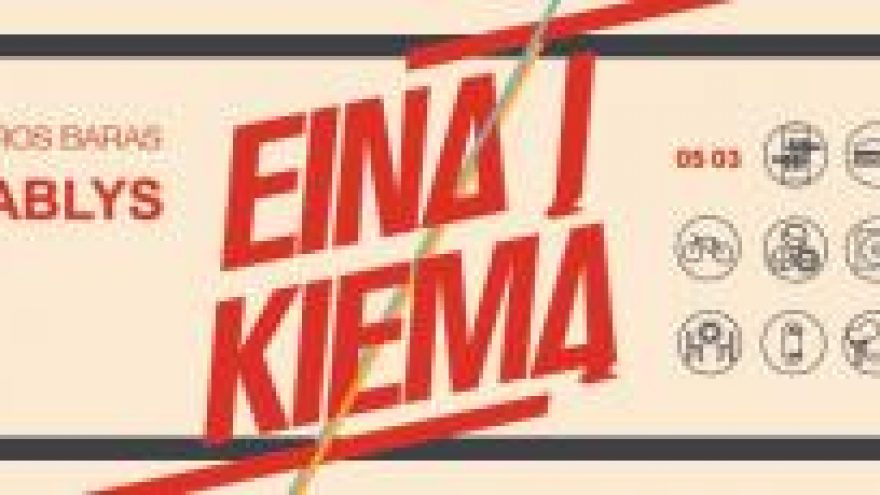 Kultūros baras kablys eina į lauką