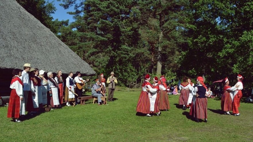 Estų folkloro grupės „Hanila” koncertas