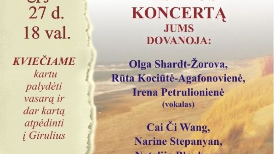 Baigiamasis „Pėdink į Girulius” renginys