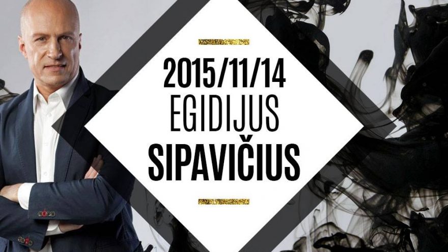 EGIDIJUS SIPAVIČIUS | NOX gyvai