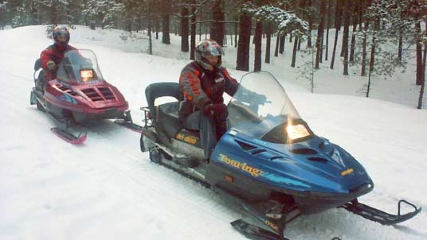 Orientacinės sniego motociklų varžybos