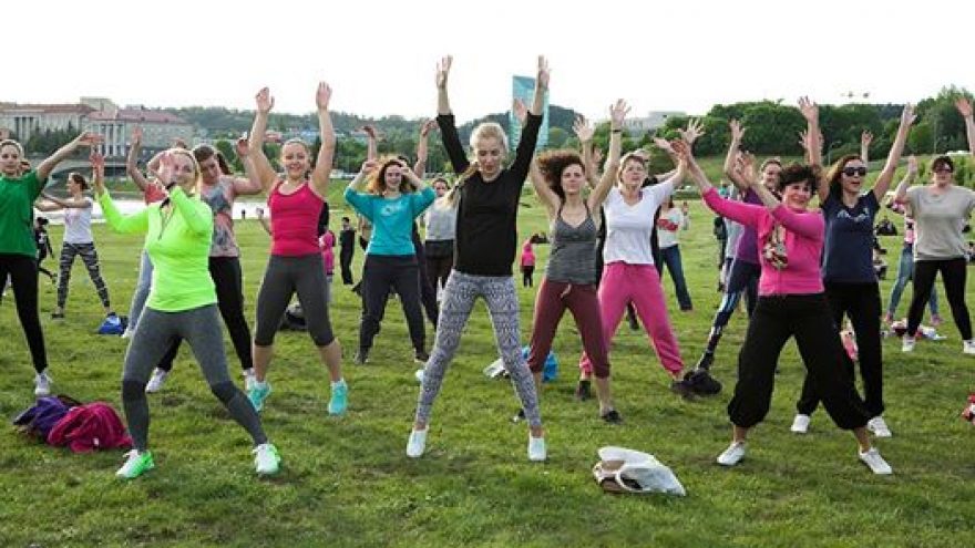 Nemokama funkcinė treniruotė prie Baltojo tilto