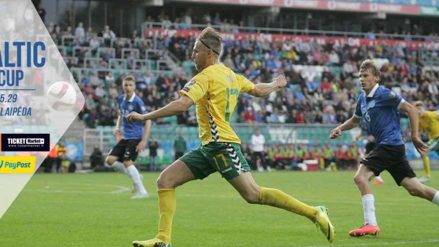 Baltijos futbolo taurė / LIETUVA &#8211; ESTIJA / Klaipėda