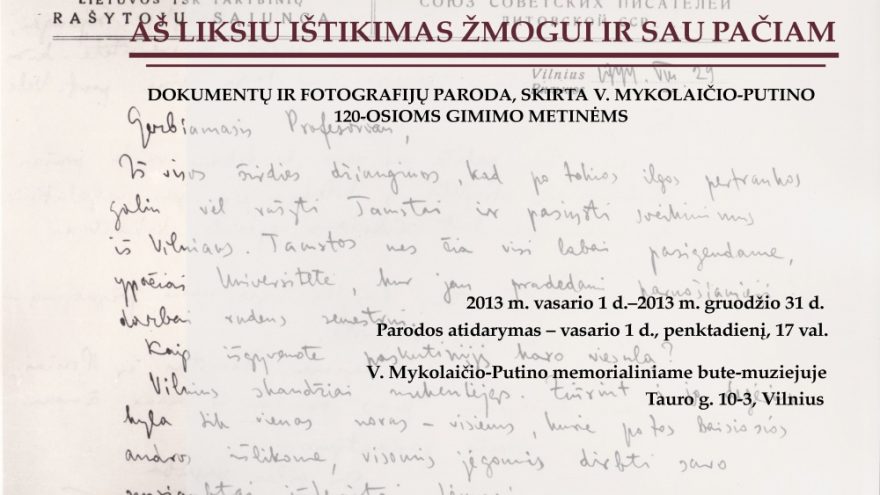 Dokumentų ir fotografijų paroda