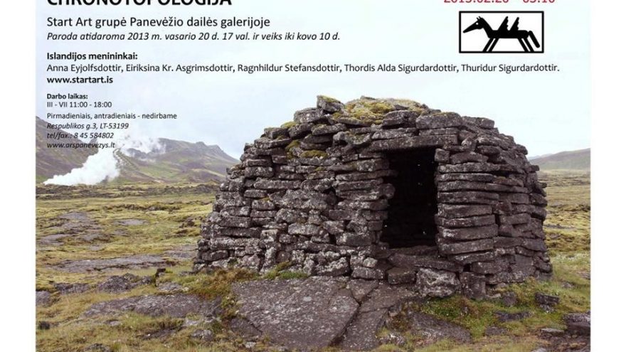 Start Art grupės (Islandija) paroda „Chronotopologija“
