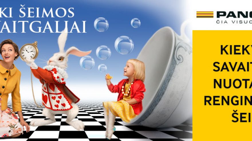 PLC „Panorama” – renginiai savaitgaliais visai šeimai