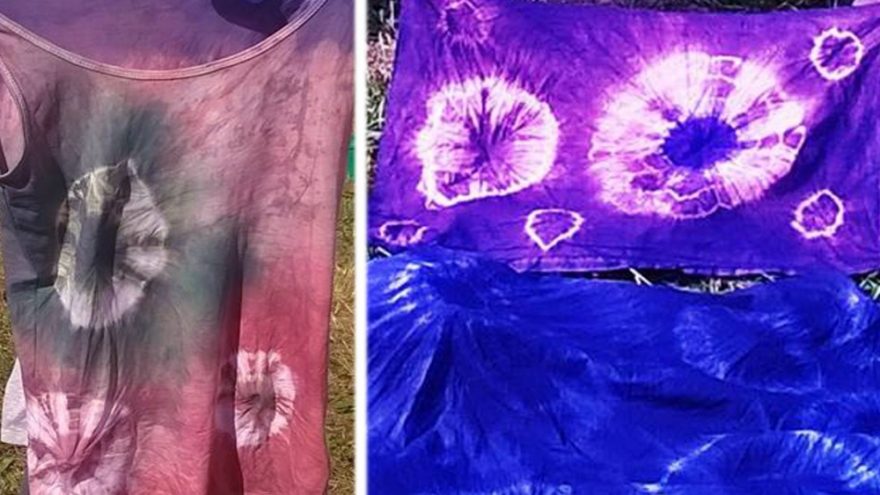 Rištinė batika, audinių marginimas